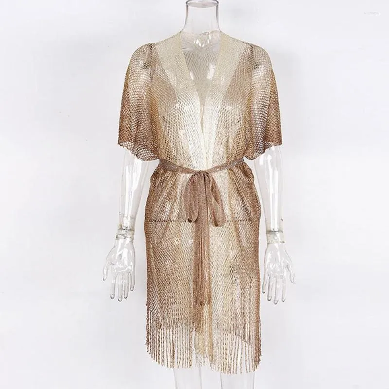 Gold sequin beach cover up outlet
