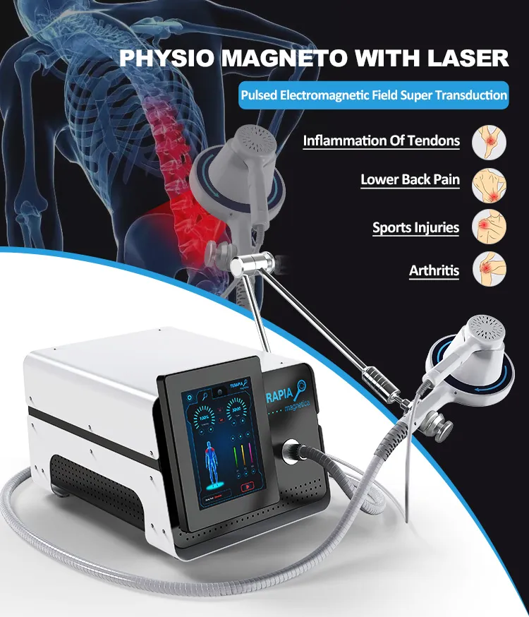 Gadgets sanos Máquinas láser fisinéticas Masaje de transucción para el dolor muscular Recuperación de la terapia Tratamiento Fisioterapia Precio