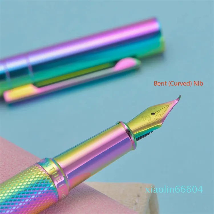 Wholesale Rainbow Forest Metal Rainbow Fountain Pen With