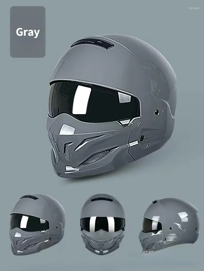 Retro Scorpion Full Composite Half Helmet For Men And Women Perfect For