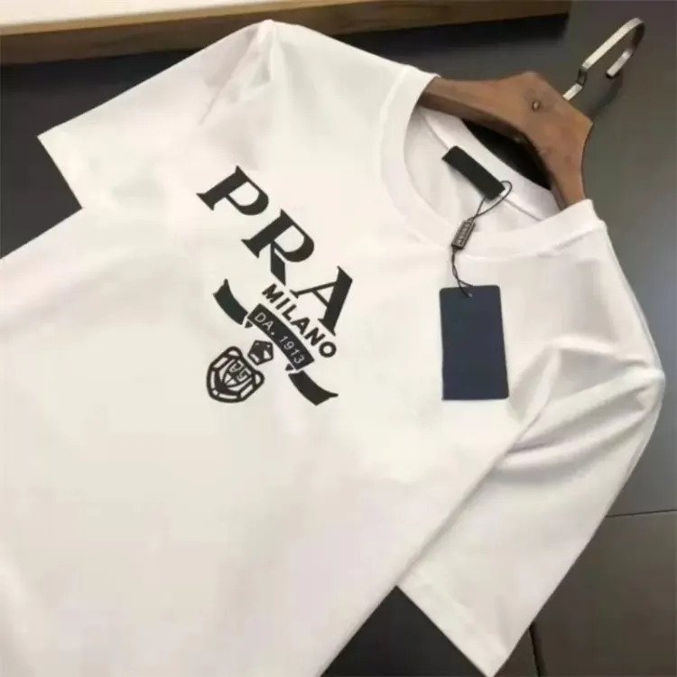 Projektant letni męski T Shirt na co dzień męski damski zrelaksowany luźne koszulki z nadrukowanymi literami z krótkimi rękawami Top sprzedam luksusowe męskie koszulki rozmiar S-XXXXL