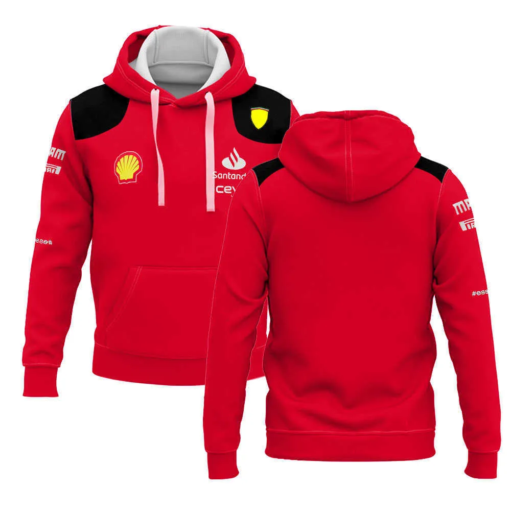 2023 Fashion F1 Felpa Con Cappuccio Da Uomo Giacche Felpa Formula