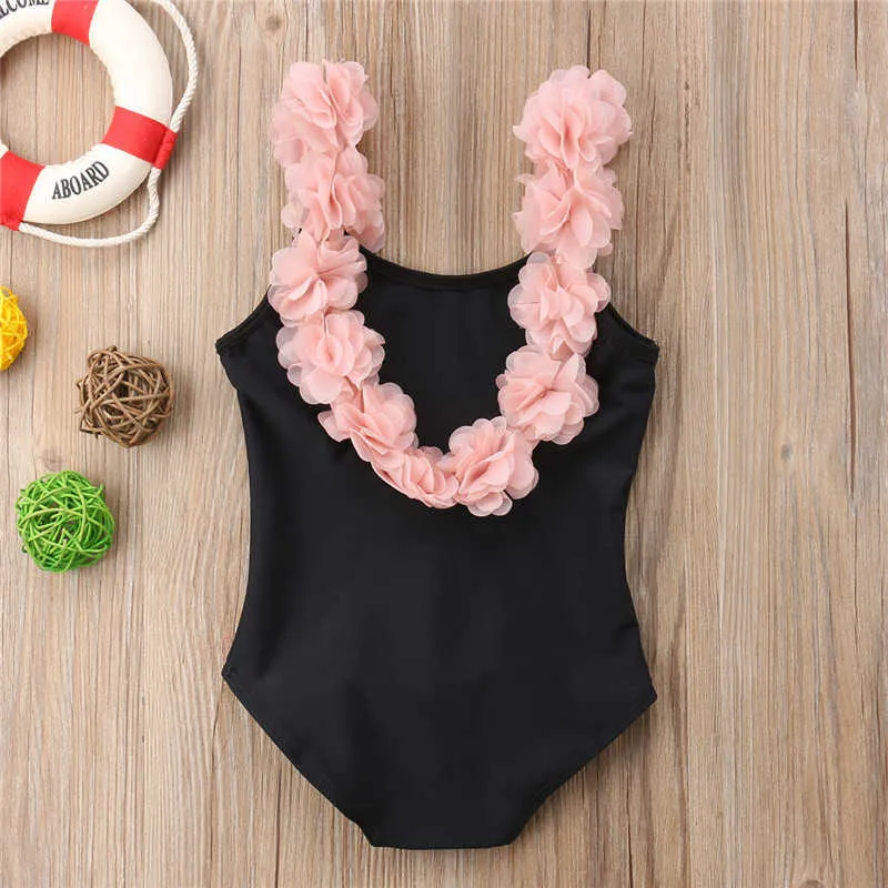 2023 Fashion Baby Girls One Piece Swimwear For Summer Beach
