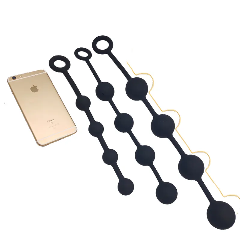 Anal Toys Super Long Silicone Big Beads Balls Butt Plug Adults Sex Toy Anus Masturbator Dilatodor Expander Pro_voghion.com