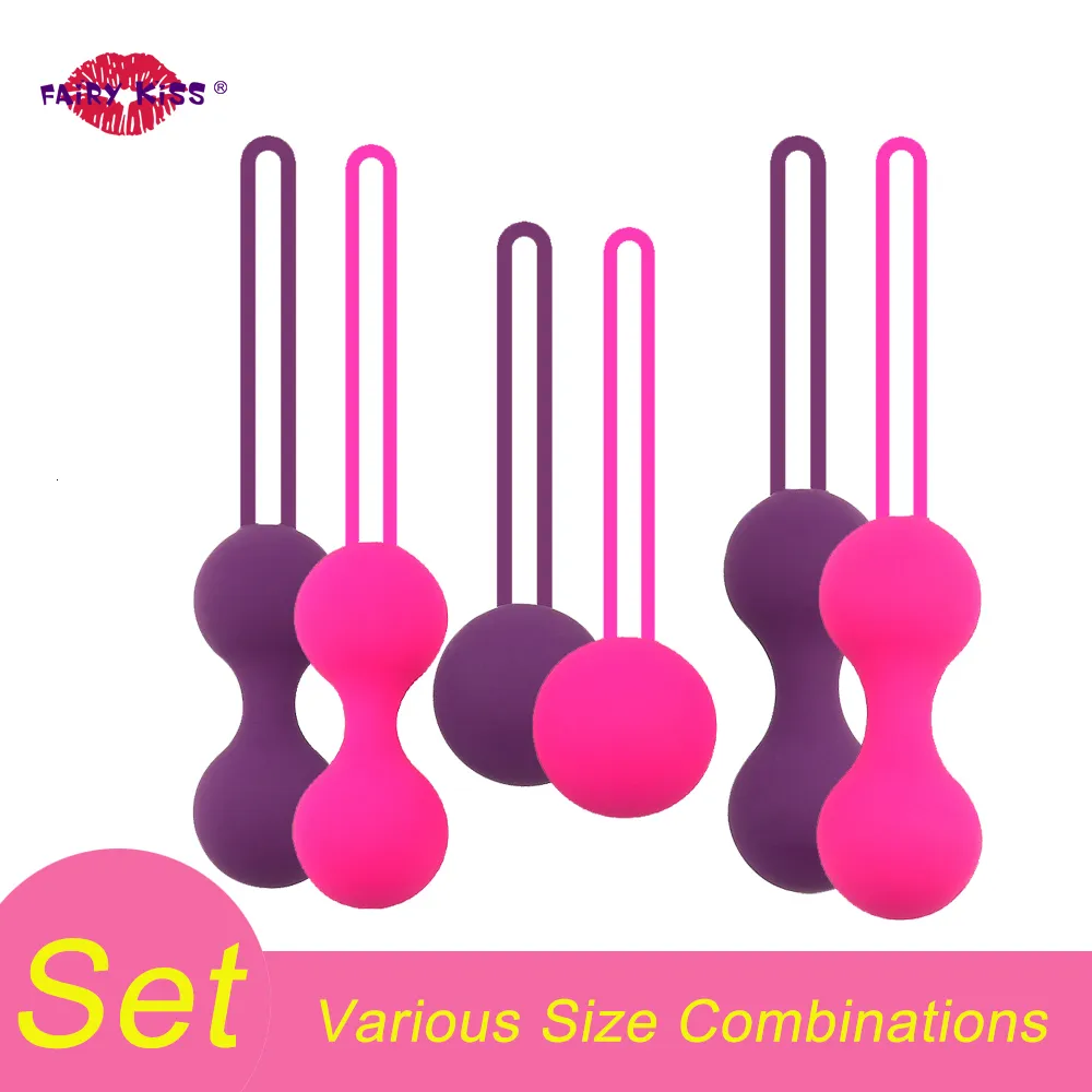 Oeufs / balles Smart Vaginal Balls Set Trainer Kegel Ben Wa Chinese Floor Pelvic Exerciser resserrer Geisha Ball Sex Toys for Women 230509