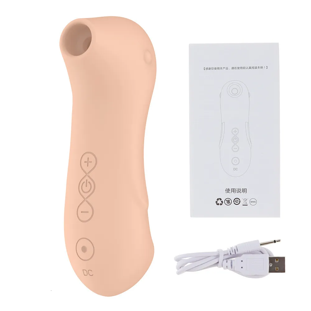 Vibrateurs de succion orale vibrateur femelle G Spot Clitoris mamelon ventouse masseur stimulateur érotique femmes Masturba_voghion.com