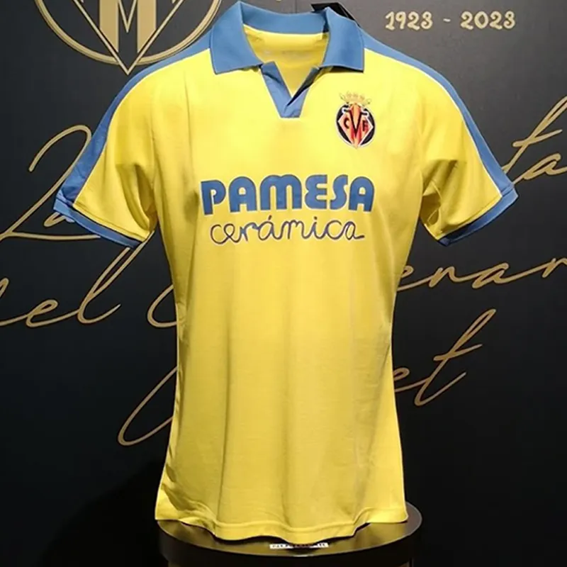 23 24 100th Villarreal CF S.CAZORLA Soccer Jerseys 2023 DIA GERARO