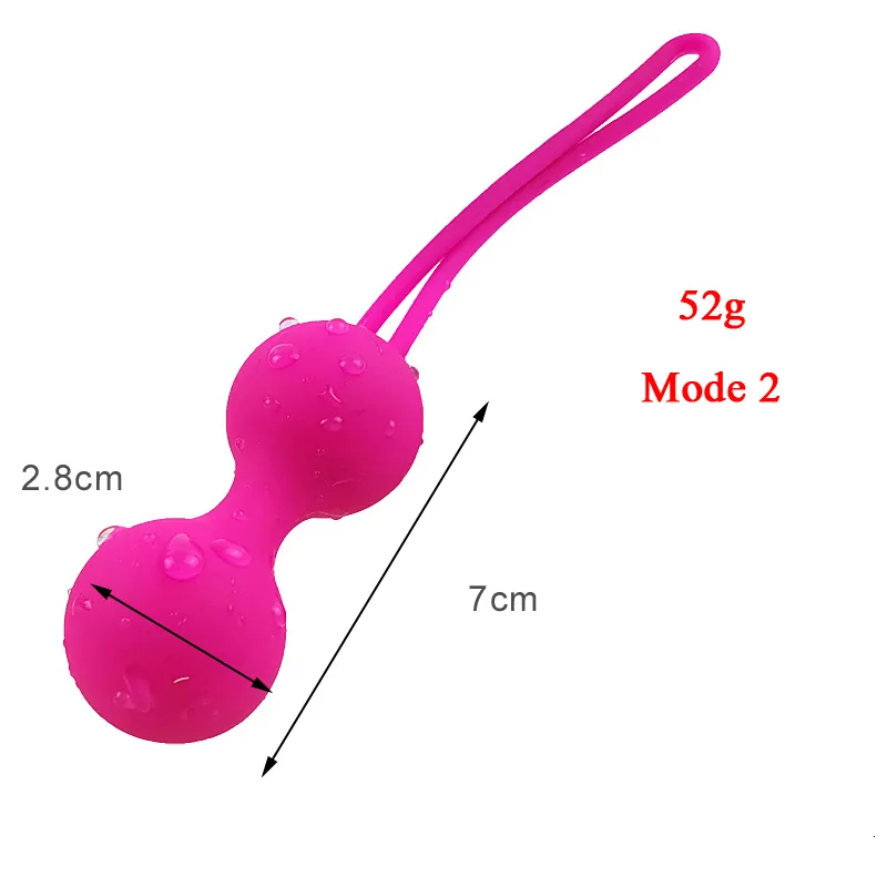 Bolas de treinamento de ovos/balas, brinquedos sexuais, exercitador de Kegel de silicone para aperto, bola encolhível para mulheres_voghion.com
