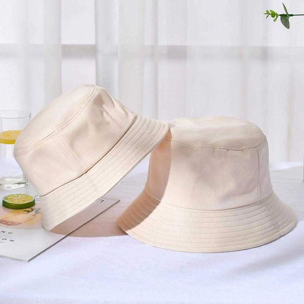 Unisex Wide Brim Round Dome Sunscreen Jennie Bucket Hat Solid Color  Fisherman Hat For Summer Fashion Accessories AA230508 From Qiaomaidou07,  $16.53