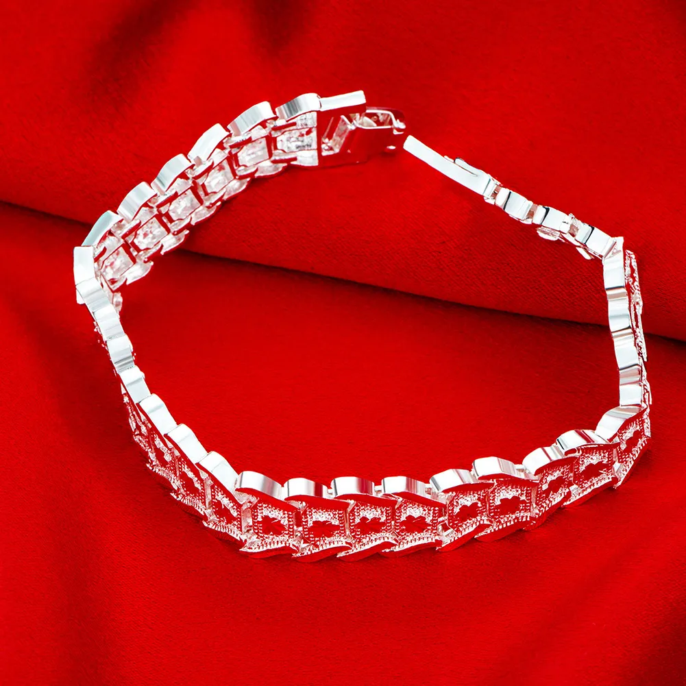 Men's Silver Bracelet, 925 Sterling Silver Bracelet, Unisex Bracelet, Men's  Chain Bracelet, Elegant Bracelet, Handmade Chain Bracelet, Gift - Etsy  Norway