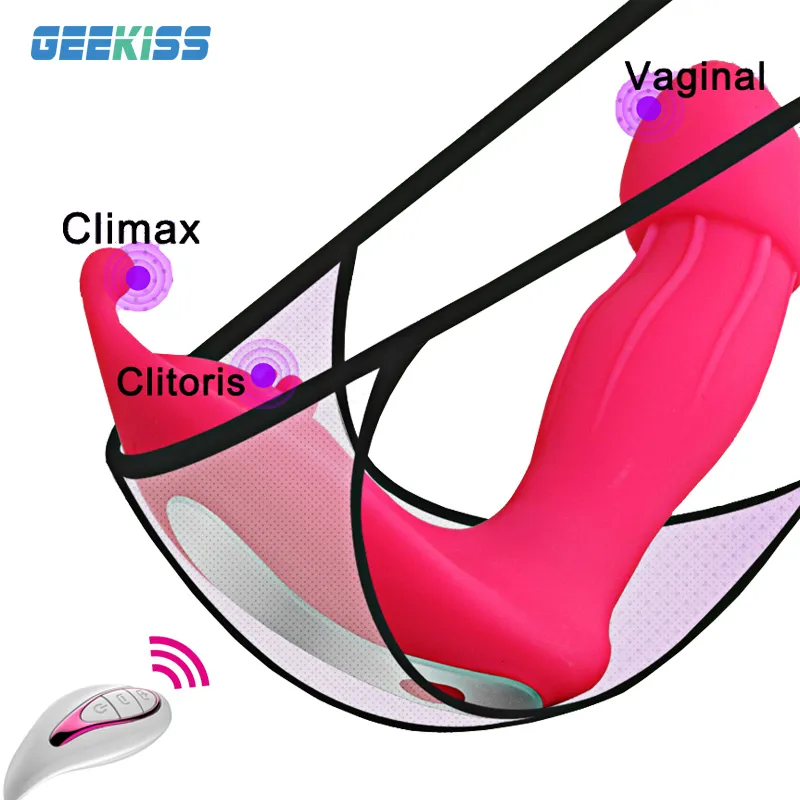 Vibrator Remote Control For Women G Spot And Clit Licker Dildo_voghion.com
