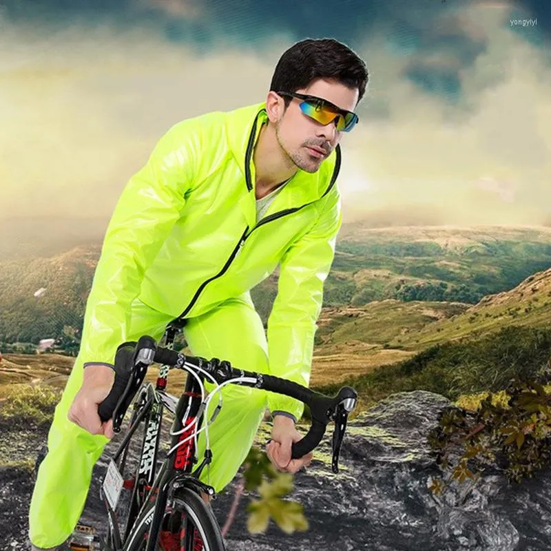 Hombres impermeable a prueba de viento ciclismo chaqueta MTB