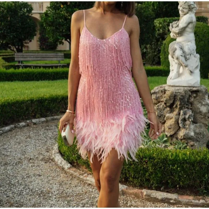 Tassel gatsby dress online