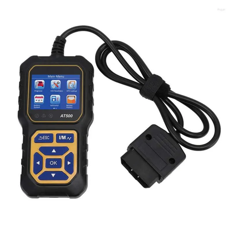 Bolsas de armazenamento OBD Scanner Clear Tela da tela QR Scanners ABS para carros