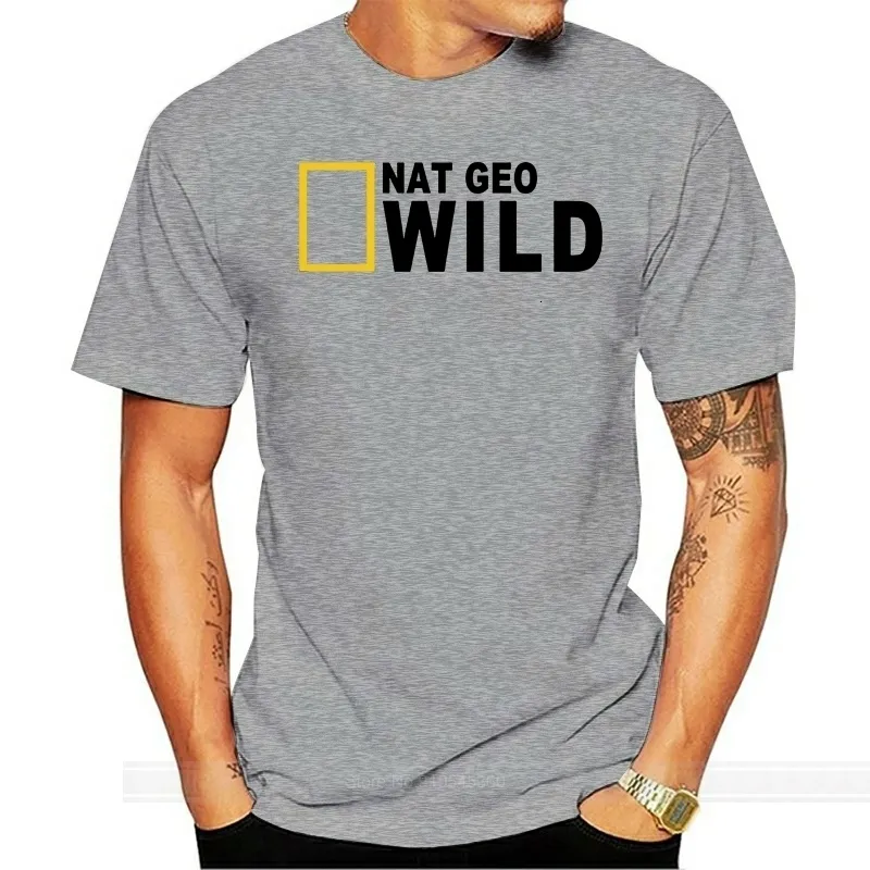 T-shirt da uomo National Geographics Wild T shirt Many Color Design Option maglietta in cotone da uomo t-shirt moda estiva euro taglia 230509