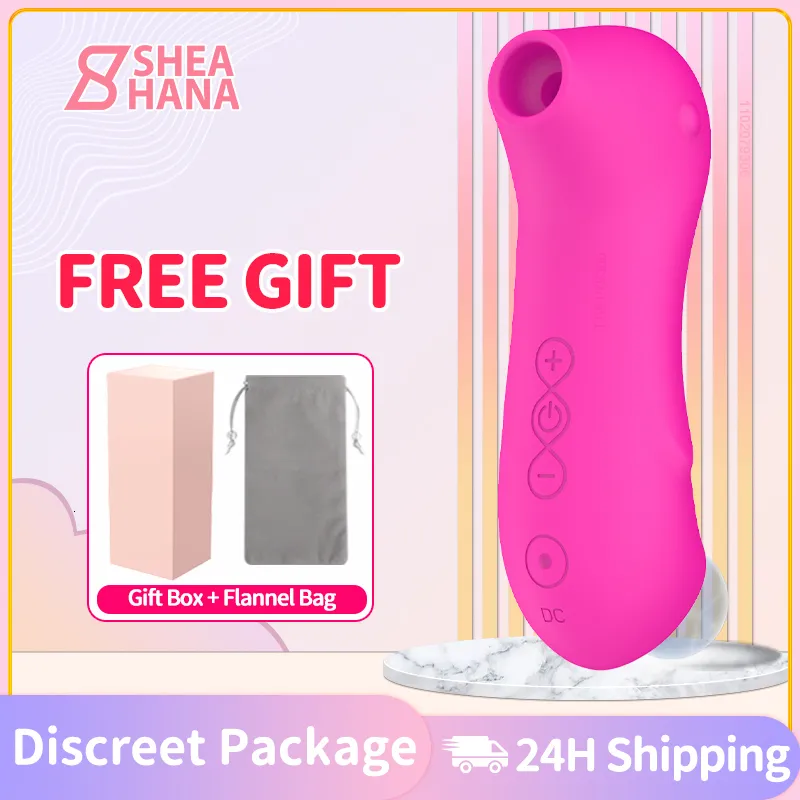 Vibrateurs de succion orale vibrateur femelle G Spot Clitoris mamelon ventouse masseur stimulateur érotique femmes Masturba_voghion.com
