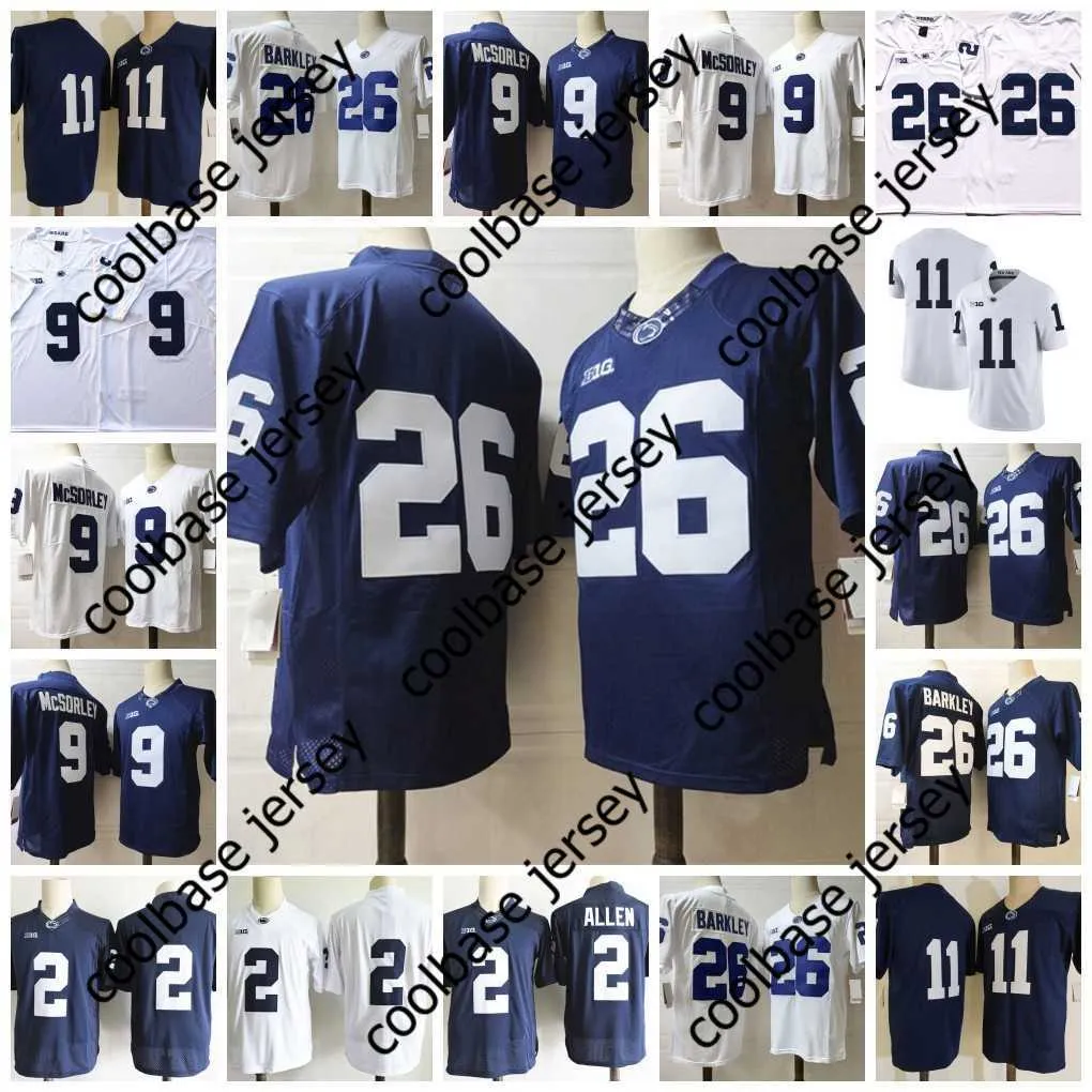American College Football Wear Saquon Barkley Nittany Lions Football