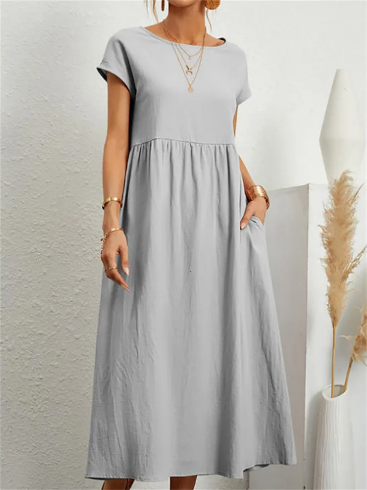 Ropa Amazon Vestidos De Verano Mujer Algodón Vestido De Verano