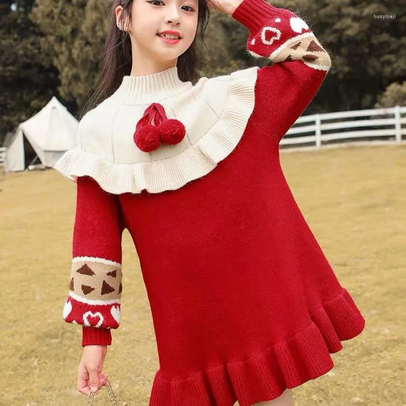 Abiti Da Ragazza Vestiti Invernali Bambini Maglione Natalizio
