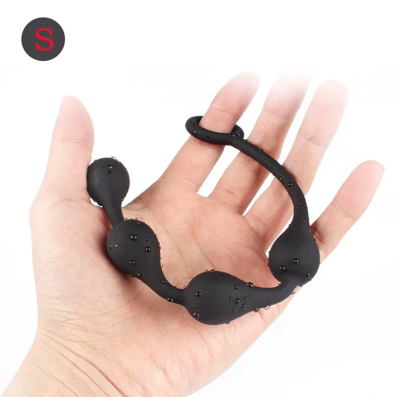 Anal Toys Super Long Silicone Big Beads Balls Butt Plug Adults Sex Toy Anus Masturbator Dilatodor Expander Pro_voghion.com
