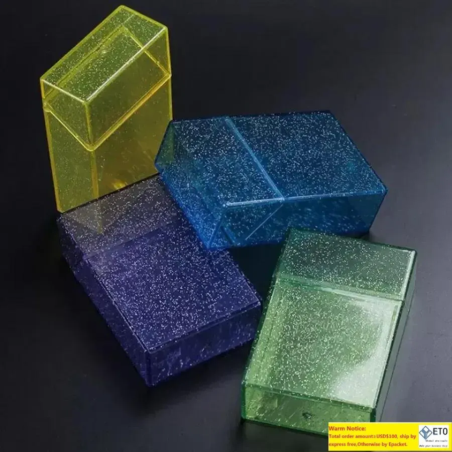 pretty cigarette case Plastic Cigarette Case: Pretty Transparent Colorful... From Bachwholesaler,  $0.87