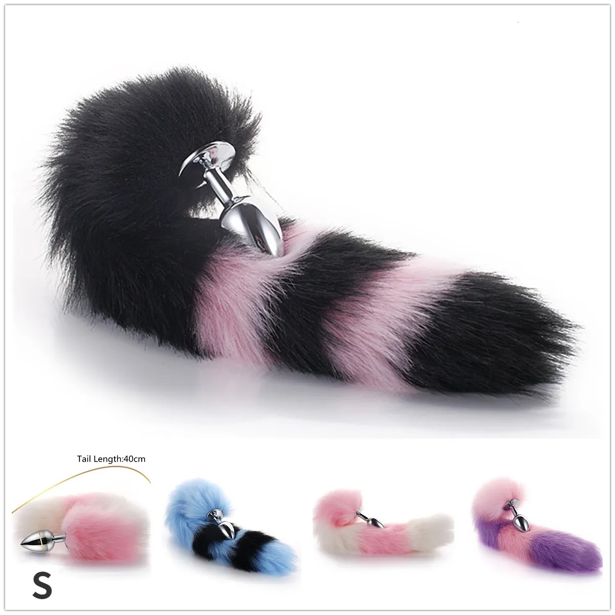 Anal Masturbator Aluminum Alloy Anal Plug with Long Tail for Male Adult  Supplies from Dhgate Anal Toys