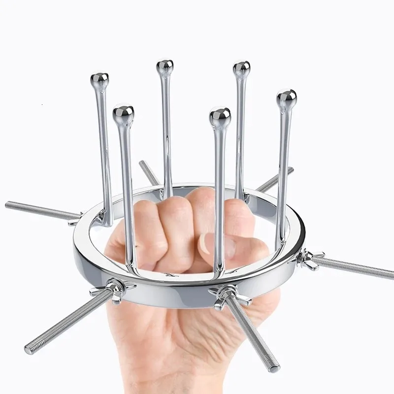 Silicone Ball Stretchers 5-Size Solid Spreader Speculum Anus Plug Dilator  Device - Reusable, Black Push Spreader