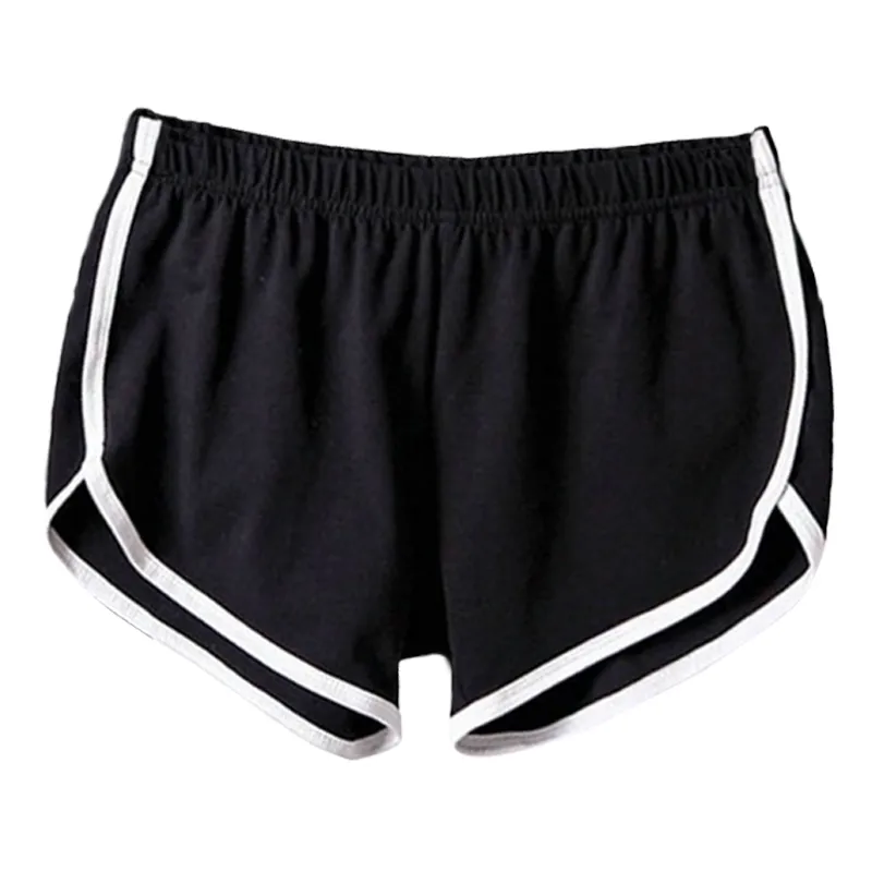 Ladies black sports shorts cheap