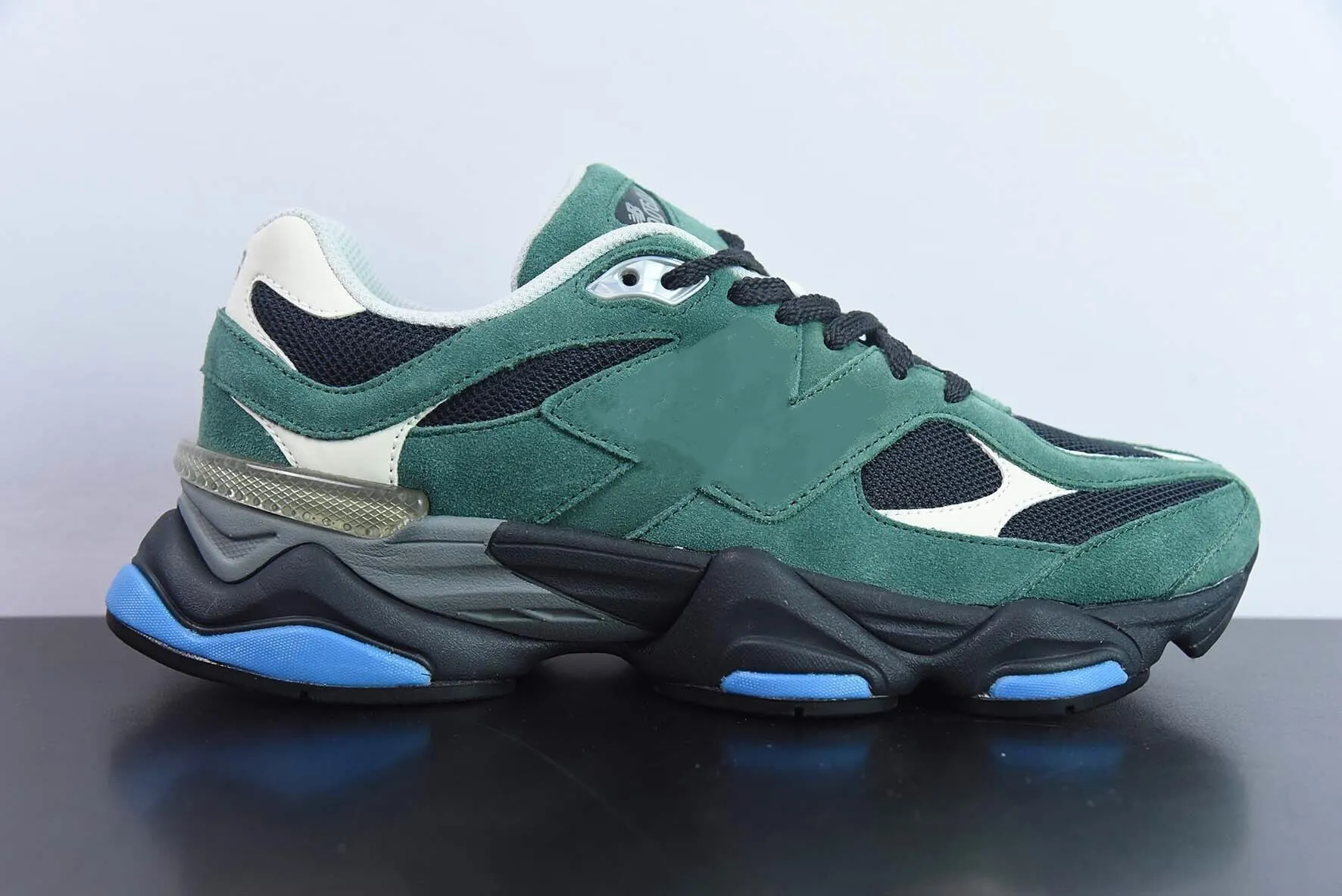 Green suede tennis shoes deals