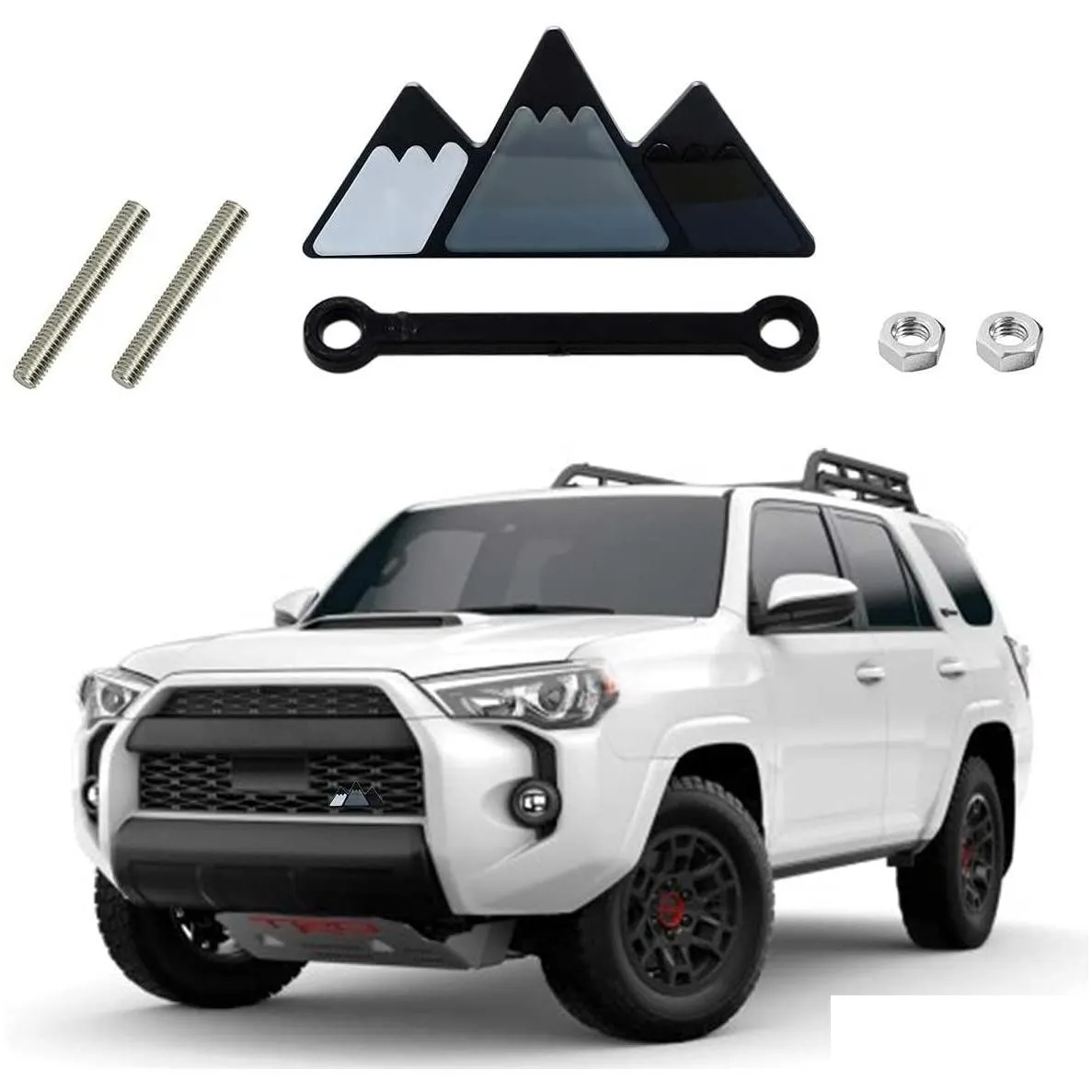 Autocollants De Voiture Tricolor Calandre Embranche Camion Badge Autocollant  Pour Tacoma 4Runner Tundra Sequoia Rav4 Highlander Decoration Accessoires  Dro Dhyte Du 4,05 €