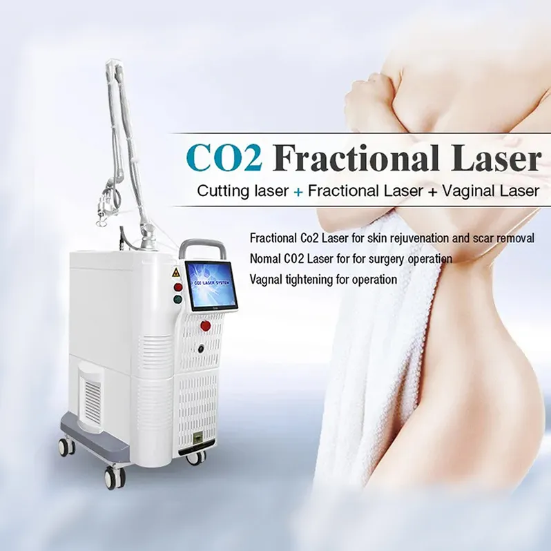 CE FDA RF PIPEL CO2 FRACTION LASER SCARVAL除去肌を締めたCO2レーザー