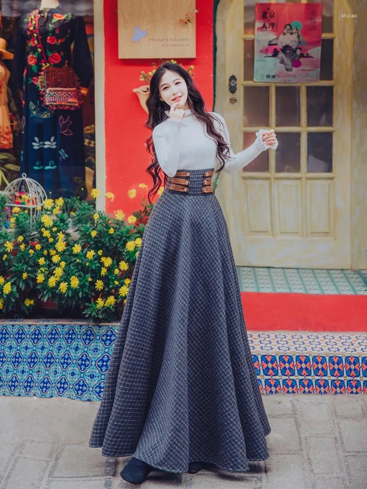 Vestidos De Trabajo De Oto o Para Mujer Blusa Elegante Falda
