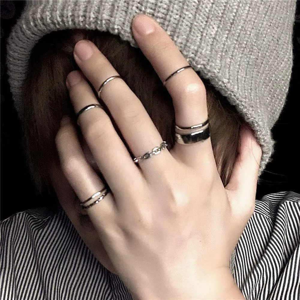 Korean on sale fashion rings