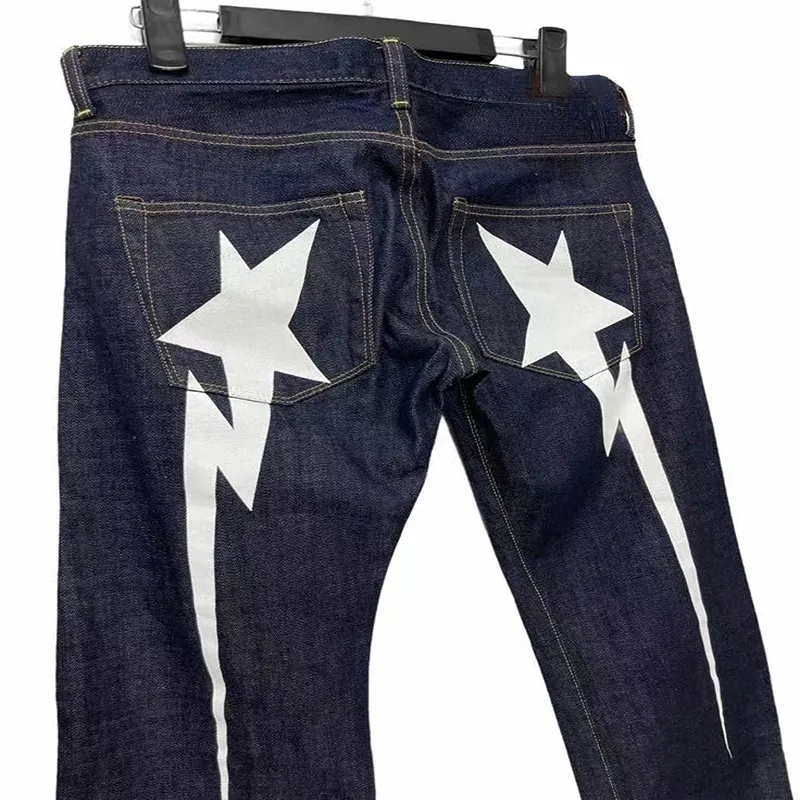 Jeans Da Uomo Y2k Jeans Larghi Retro Harajuku 2023 Jeans Stampati