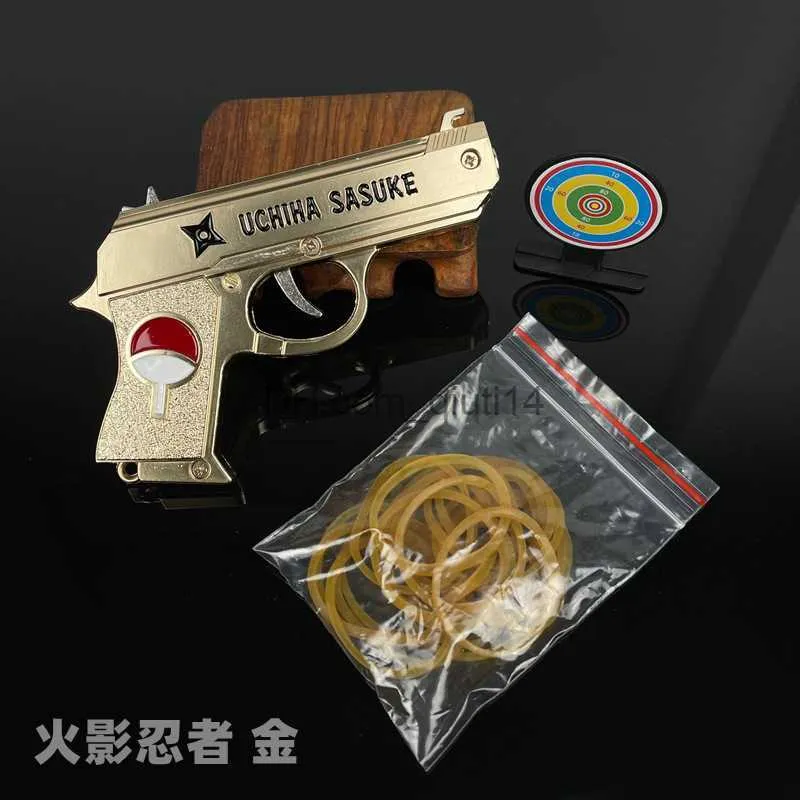 Anime Game Rubber Band Gun Chicken Eating Fire Shadow Childrens Toy