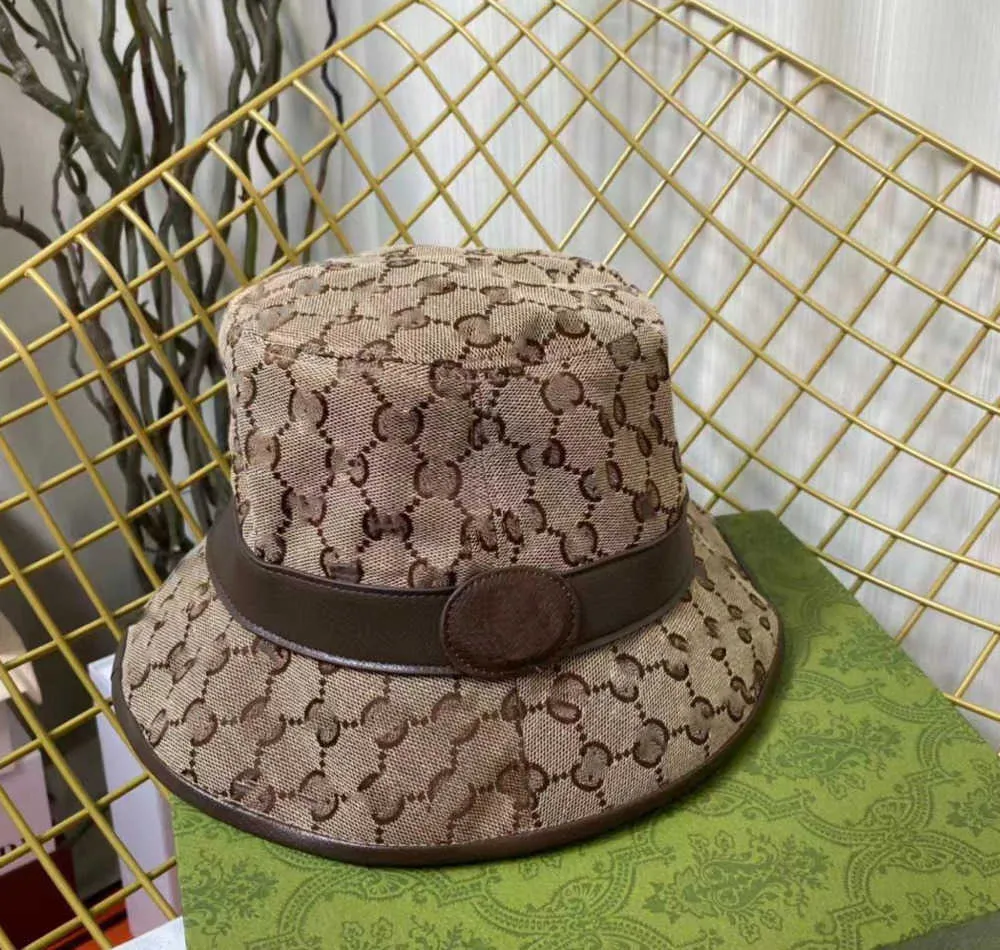 Chapeaux de seau Sac à poussière de chapeau de créateur classique noir marron bleu rose blanc toile de caractère avec chapeaux mode pare-soleil pour hommes et femmes casquette de seau de pêcheur