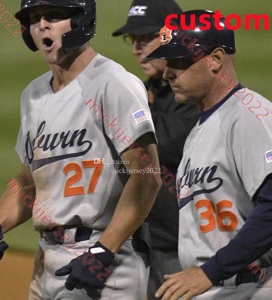 Bo Jackson Auburn Tigers Baseball Jersey David Ross Josh Donaldson