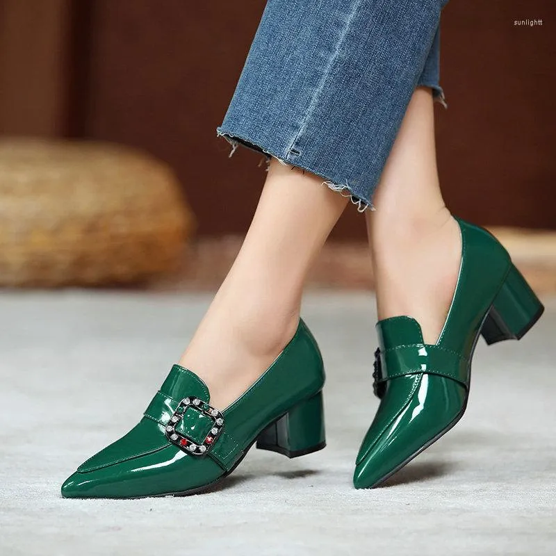 Women's shoes green heels deals