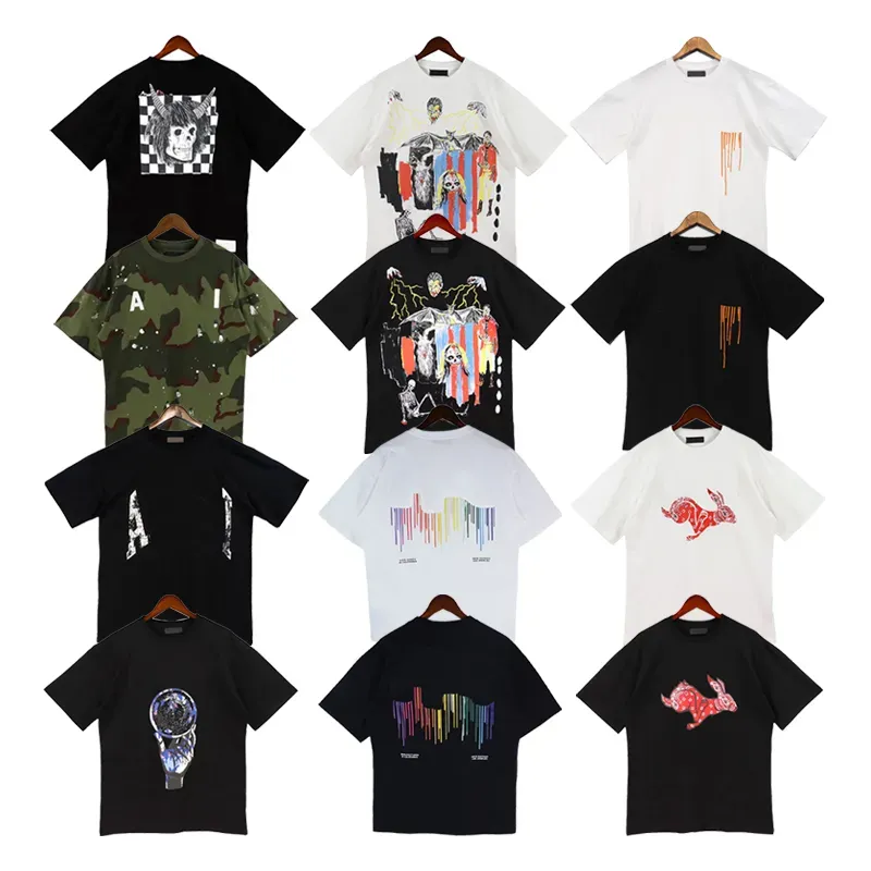 Designer Männer T-shirts 23ss Kurze Ärmel Brief Gedruckt Mode Mann Bunny Hemd Casual Graphic Tee Hip Hop Streetwear für Frauen