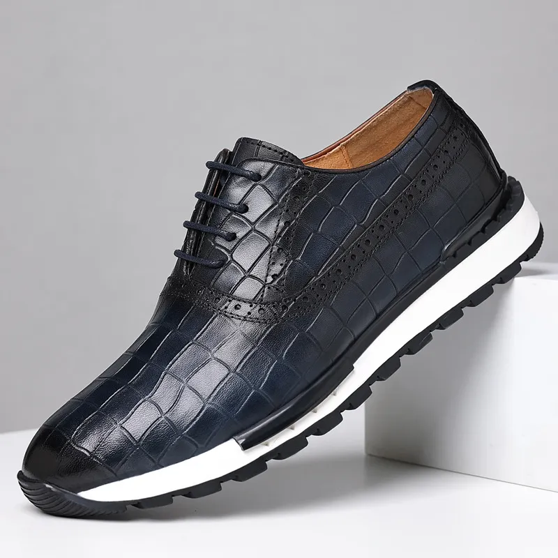 Crocodile leather sneakers clearance