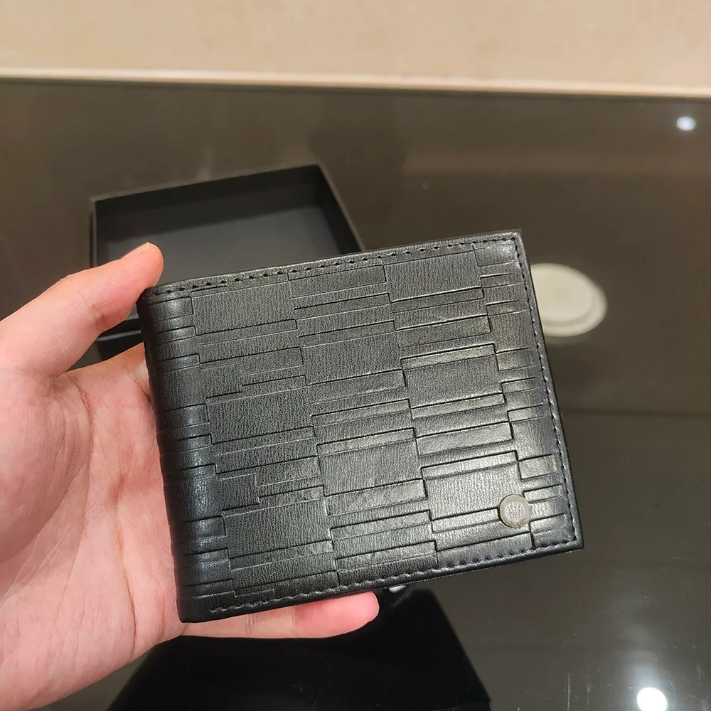 Top Luxe Designer Purse Men Men Woman Mini Card Holder vaste lederen portemonnee met originele behuizing Pocket Cardholder