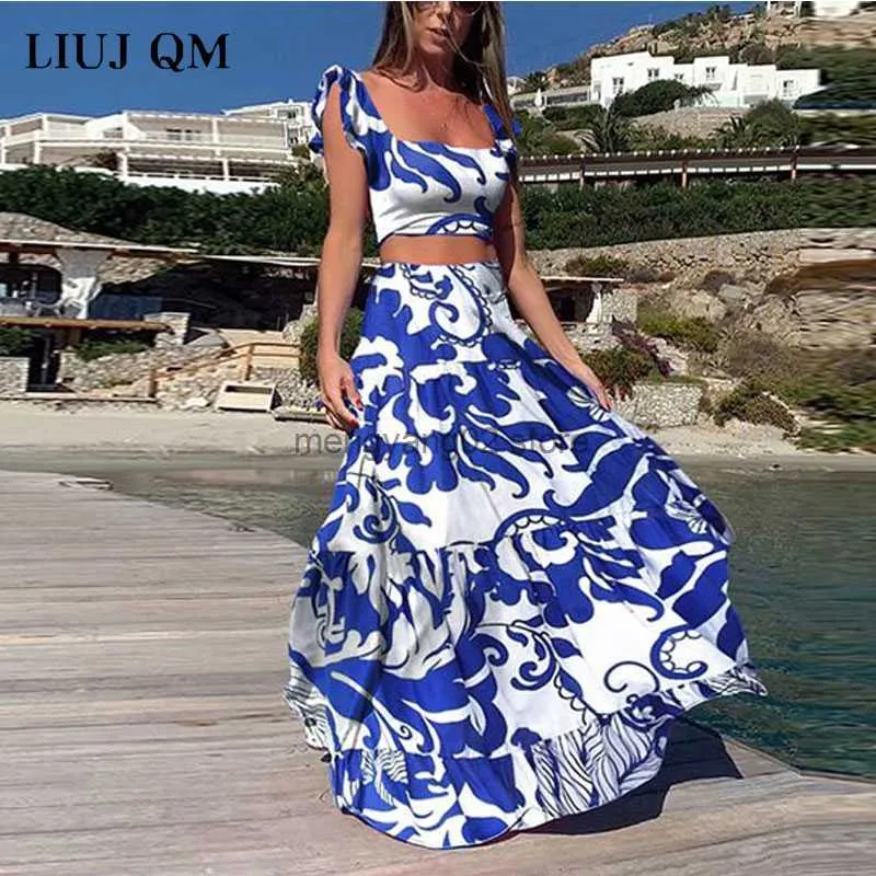 Top and high waisted skirt set new arrivals