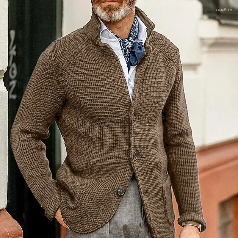 Abrigo top tejido hombre