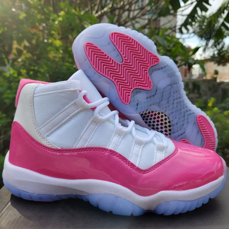 11 Basketball Shoes Men Women 11s Valentine s Day White Pink Cherry Midnight Navy Cool Grey 25th Anniversary Bred Pure Violet Mens Sport Trainers