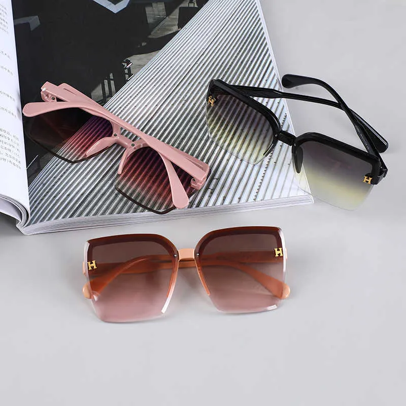 Frames Advanced Love Horse Semi-Rimless Copper Frame UV400  display picture 1