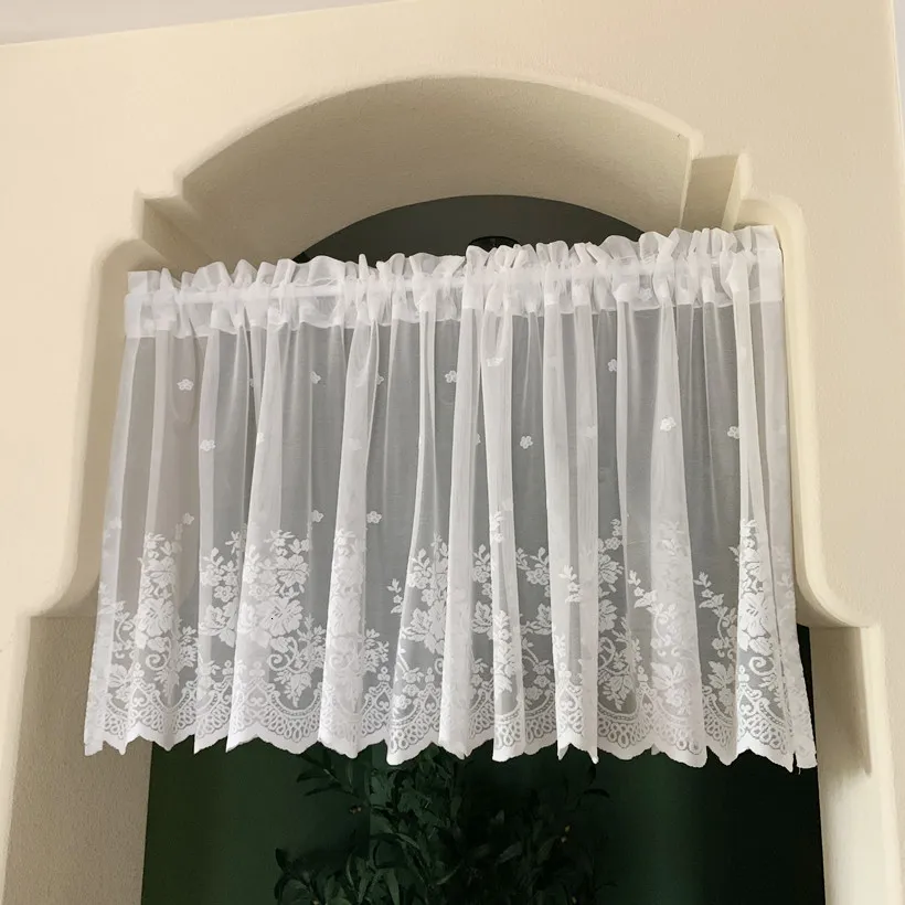 Tenda Finestra Cucina Tende Corte Tulle Soggiorno Decorazioni La