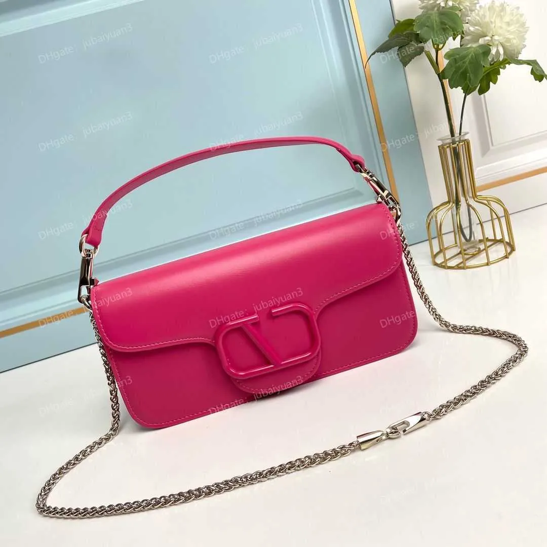 Luxury Women Diagonal Bag Fashion Letter Buckle Detachable Chain One Shoulder Bag Top Designer Womens Handbag Calfskin Handbags Purse