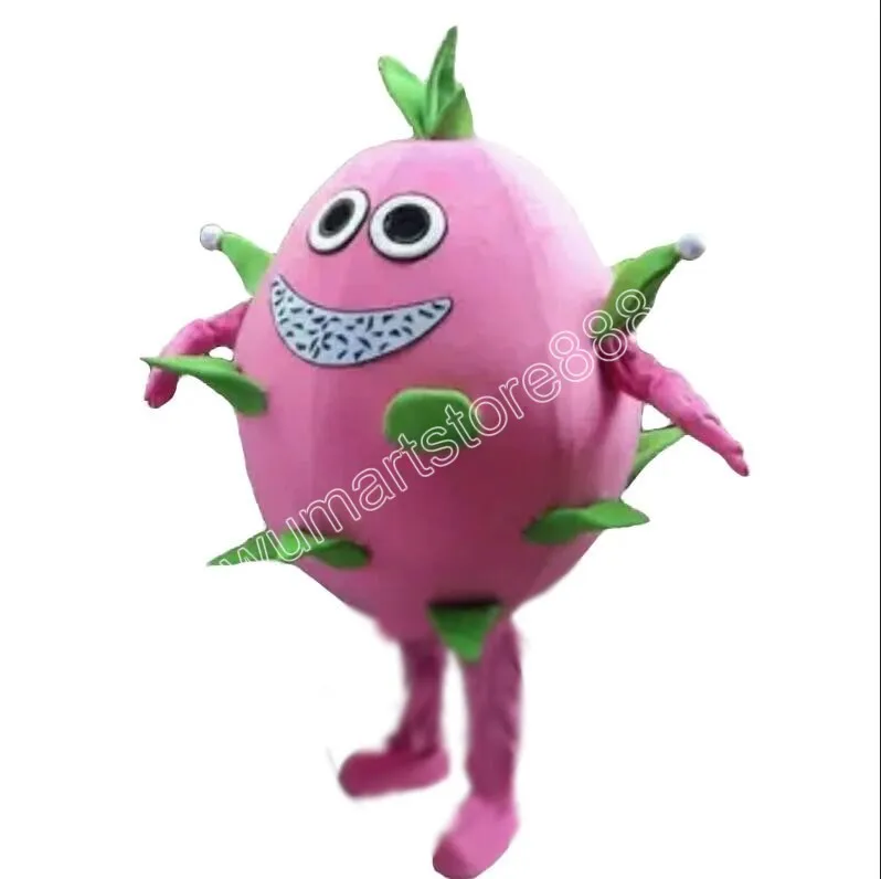 Super fofo Dragon Fruit Mascot Costume Fantas