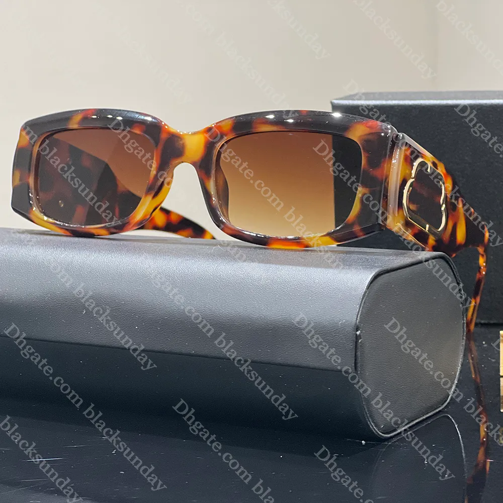 Metal Letter Sunglasses For Women Square Frame Designer Sunglasses