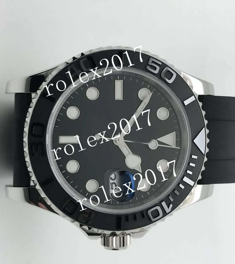 Herren-Luxus-Armbanduhren, Braun, Super BP, automatisches ETA 2813-Uhrwerk, 42 mm Keramiklünette, Herrenuhr mit Kautschukarmband, Dive OysterFlex-Saphirglas